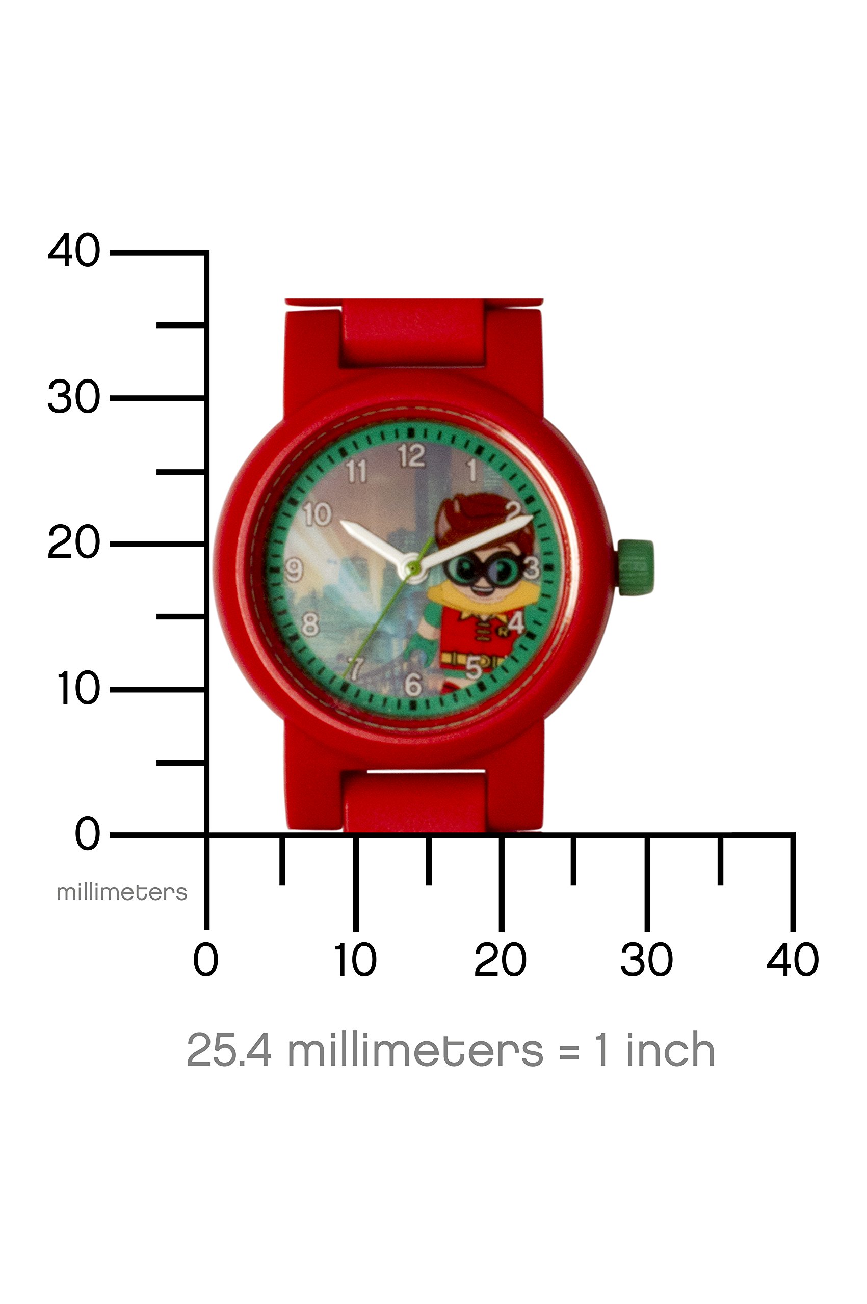 Reloj Infantil LEGO Batman Movie con Figurita Robin en Pulsera