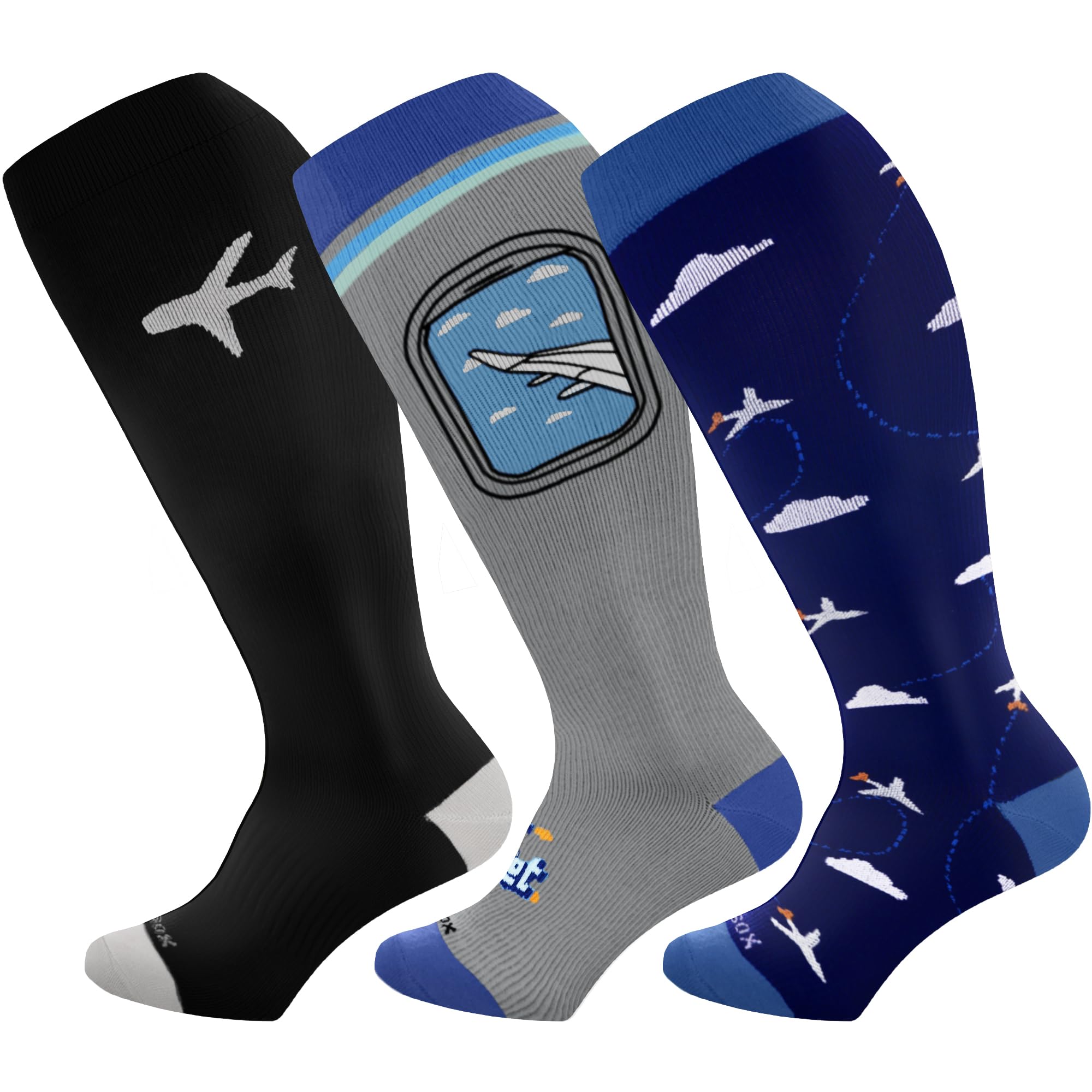 Wide Calf Compression Socks Extra Large