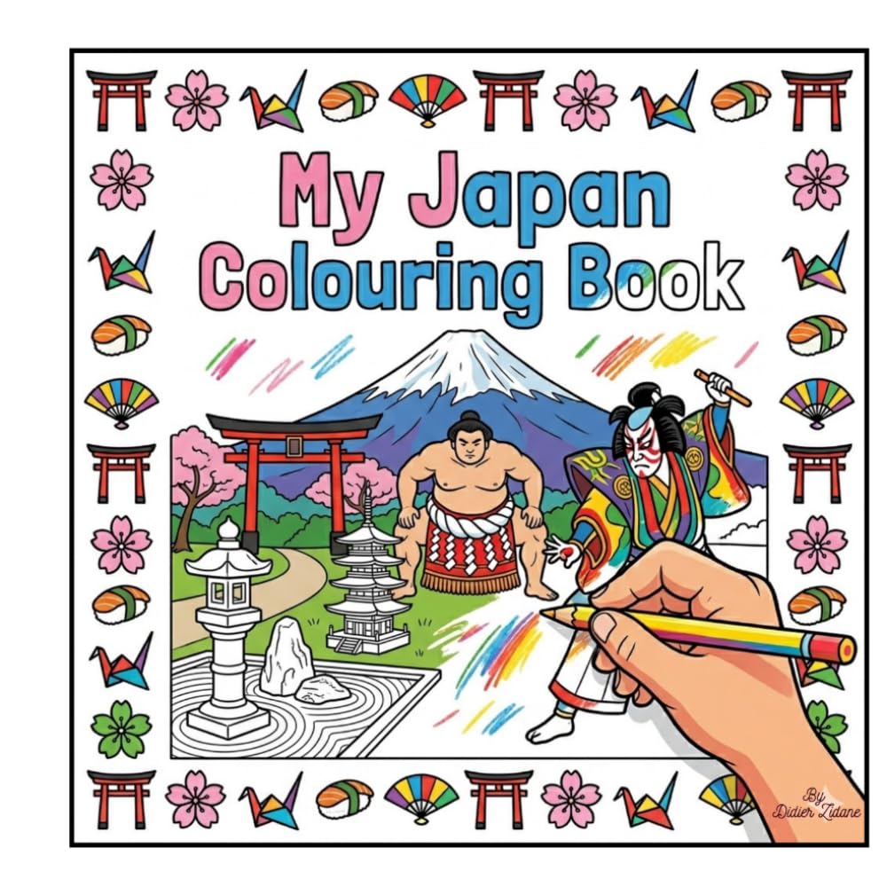 My Japan Colouring Book (My Holiday Colouring Book Series)