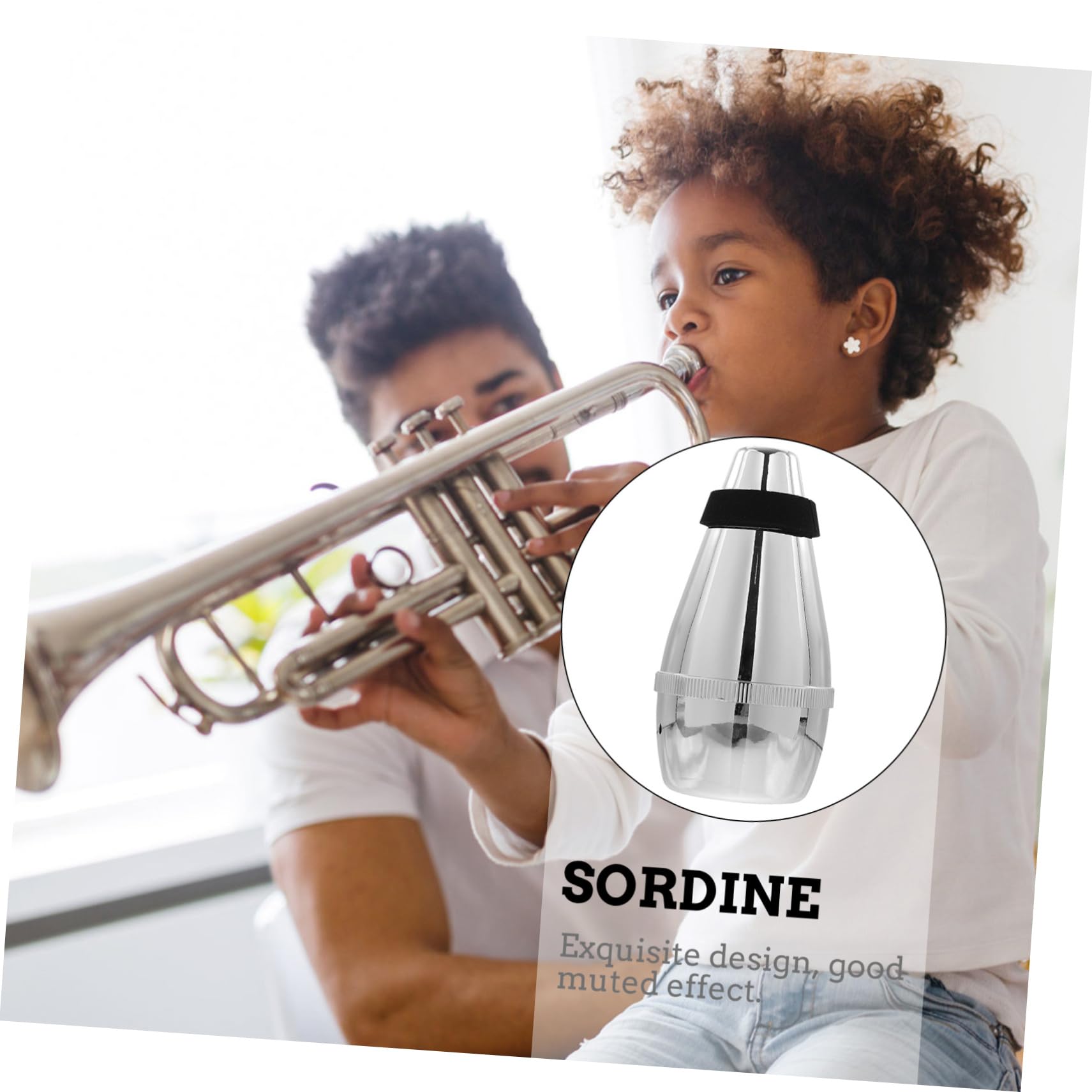 Generic Trumpet Accessories Alto Trumpet Mutes Mute for Sound Reduction for Practice