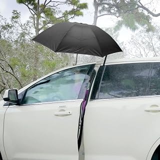 E MISHAN AND SONS 1673 Betterbrella Compact Umbrella, 34" Black