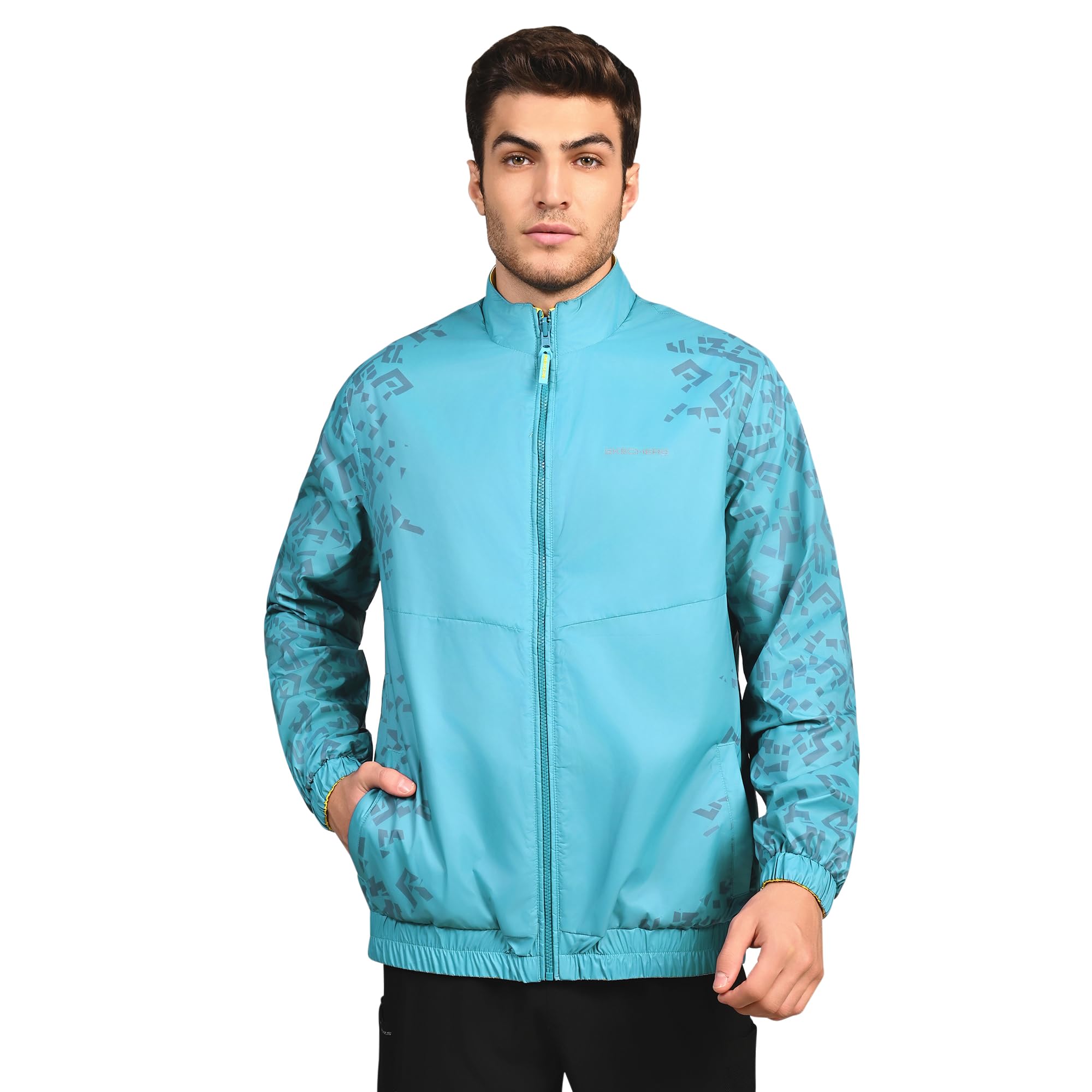 skechers Mens SL ASYMM SLEEVE JACKETS-picture-18