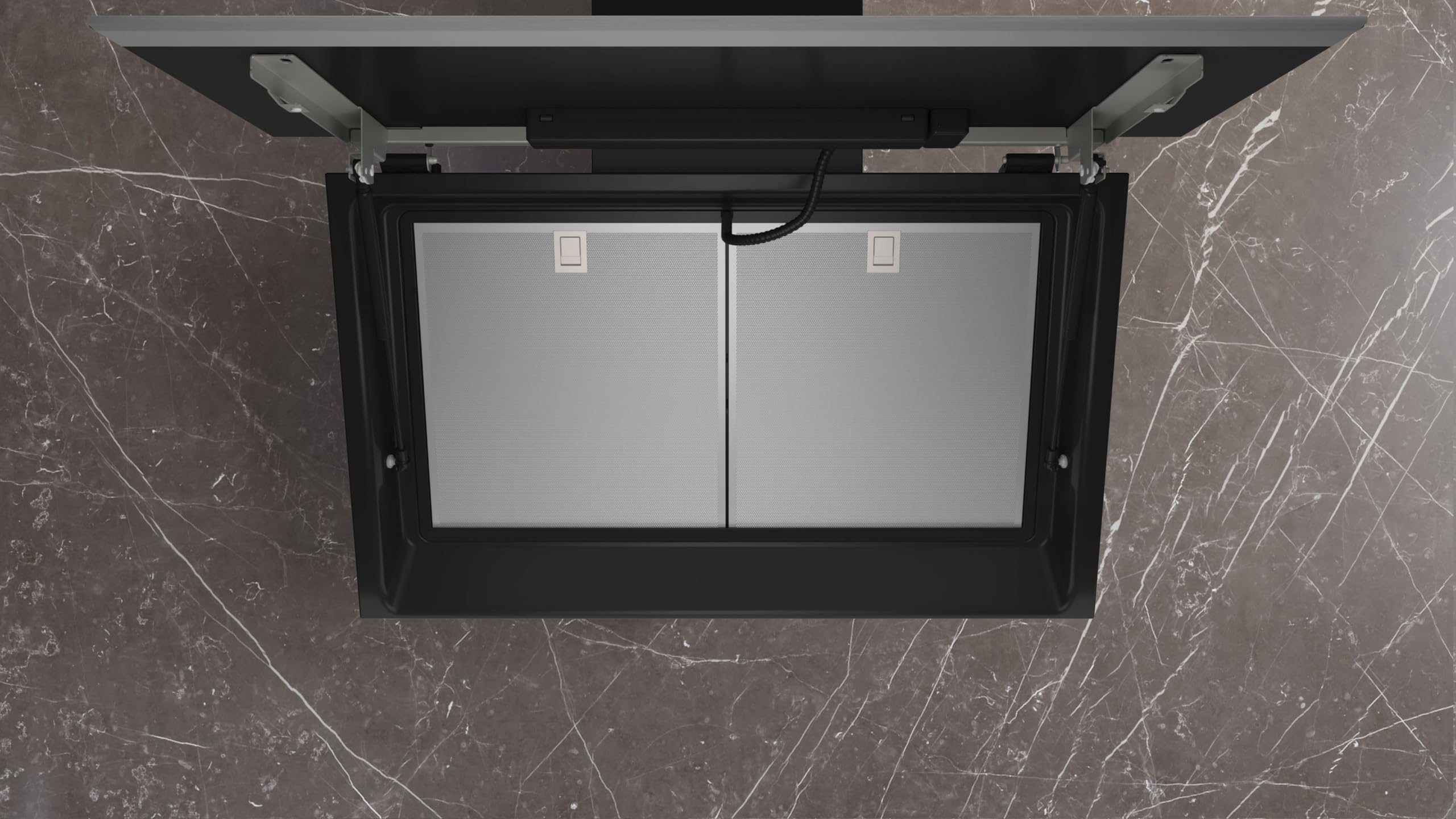Siemens iQ700 Smarte Integrierte Wandesse 90 cm Schwarz LC91KLT60 – Bild 7