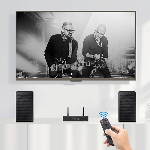 Miniatura 5 de Arylic Estéreo WiFi y Bluetooth 5.0, 2 canales clase D inalámbrico mini amplificador doméstico para altavoces con spotify, airplay 1, audio digital