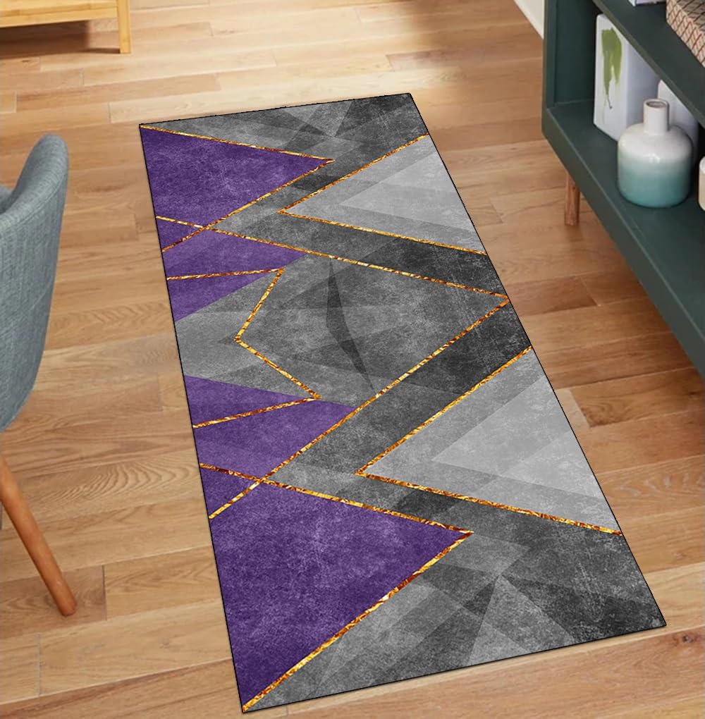 Alfombra antideslizante lavable de 50 x 200 cm para pasillos seguros