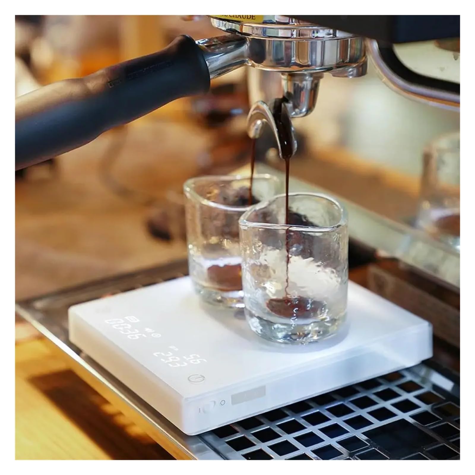 Bilancia analitica Digitale Bilancia Digitale for caffè con Timer e Portata, Espresso pour Over