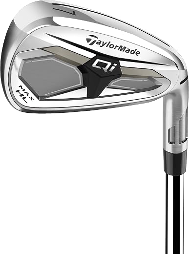 TaylorMade Qi Max HL Steel Irons - Regular Flex Mens