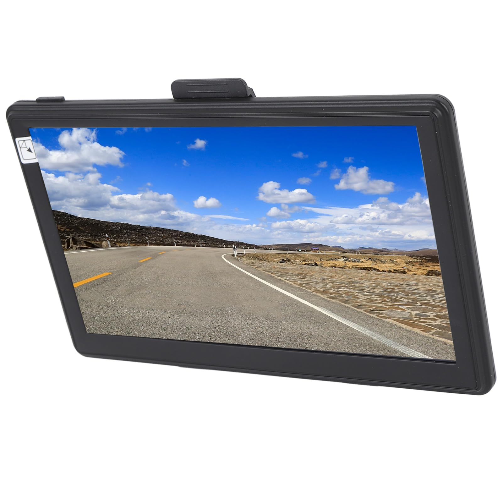 Headerbs Navegador GPS de 7 Pulgadas para Camión, Alertas de Voz,