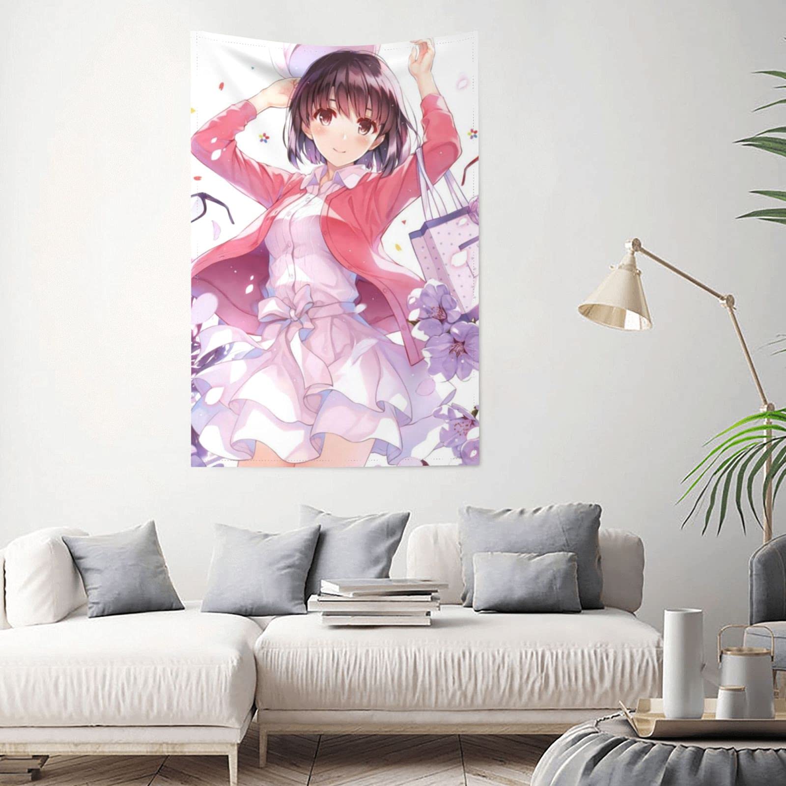 Amazon.co.jp: 冴えない彼女の育てかた 加藤恵 タペストリー、寝室飾り  