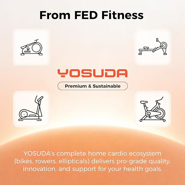 YOSUDA Magnetic Indoor Cycling Bike 8