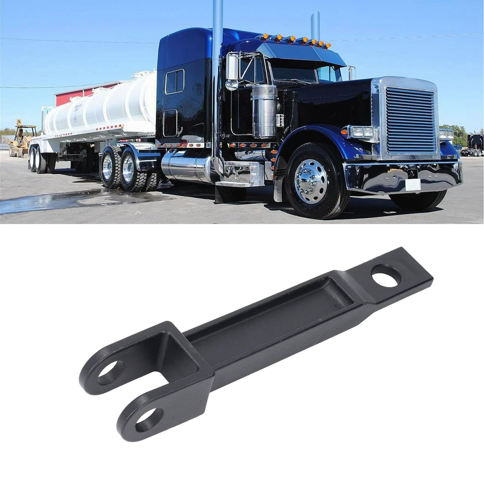 A20 6014 Pojedynczy Hak Holowniczy Profesjonalny Zestaw Haka Holowniczego ze Stali o Wysokiej Wytrzymałości z Kołkiem Pociągowym do Peterbilt do Pojedynczego Haka Holowniczego