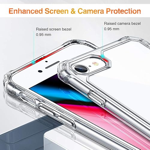 Miniatura 5 de ESR Air Armor - Carcasa diseñada para iPhone SE 2020, iPhone 8