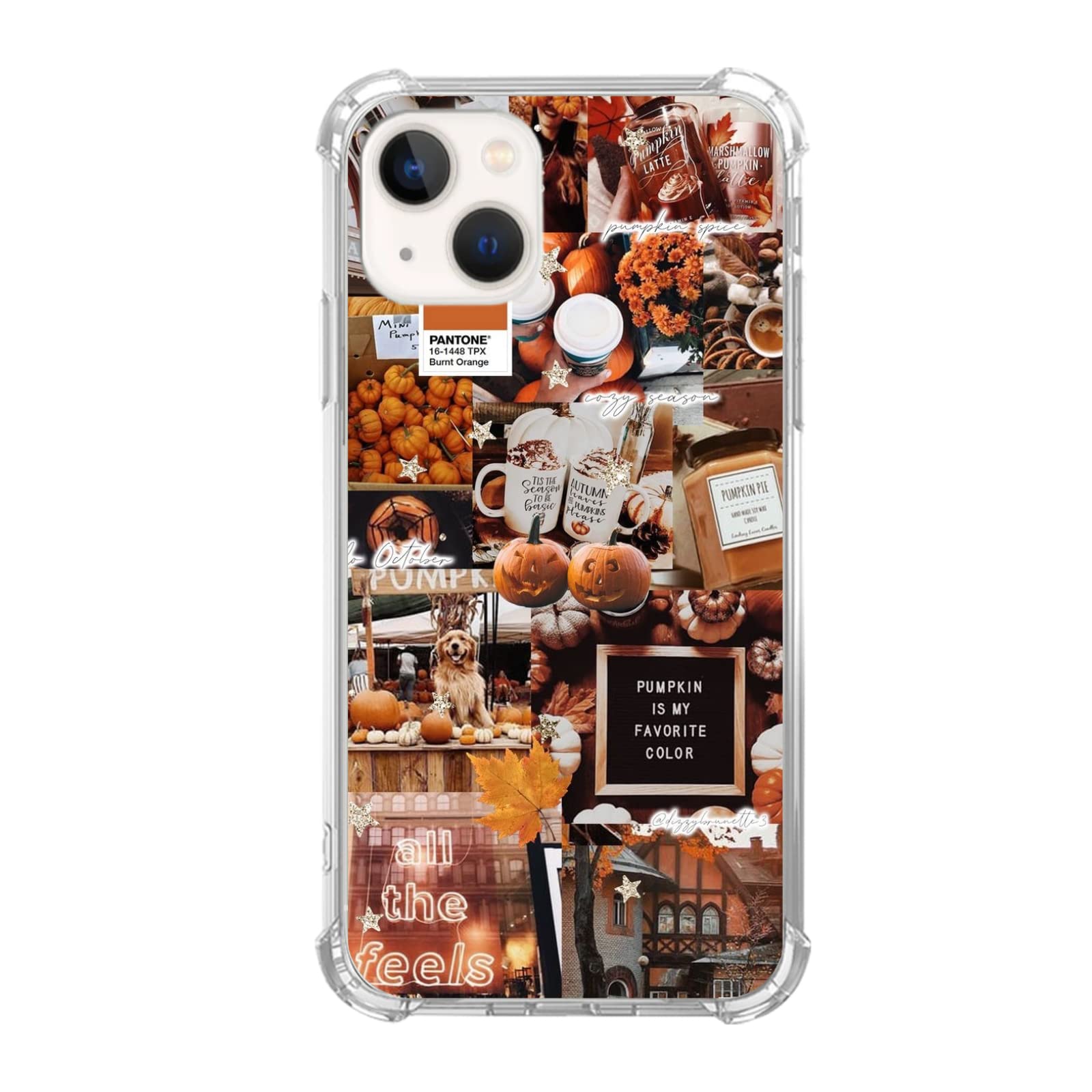 Amazon Com Autumn Case Halloween Pumpkin Case For Iphone 13 Mini Aesthetic Pumpkin Case For Iphone 13 Mini For Women Girls Unique Trendy Design Tpu Bumper Protective Cover Case Cell Phones Accessories