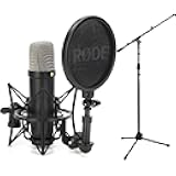 NT1 Signature Series Condenser Microphone with Stand - Black