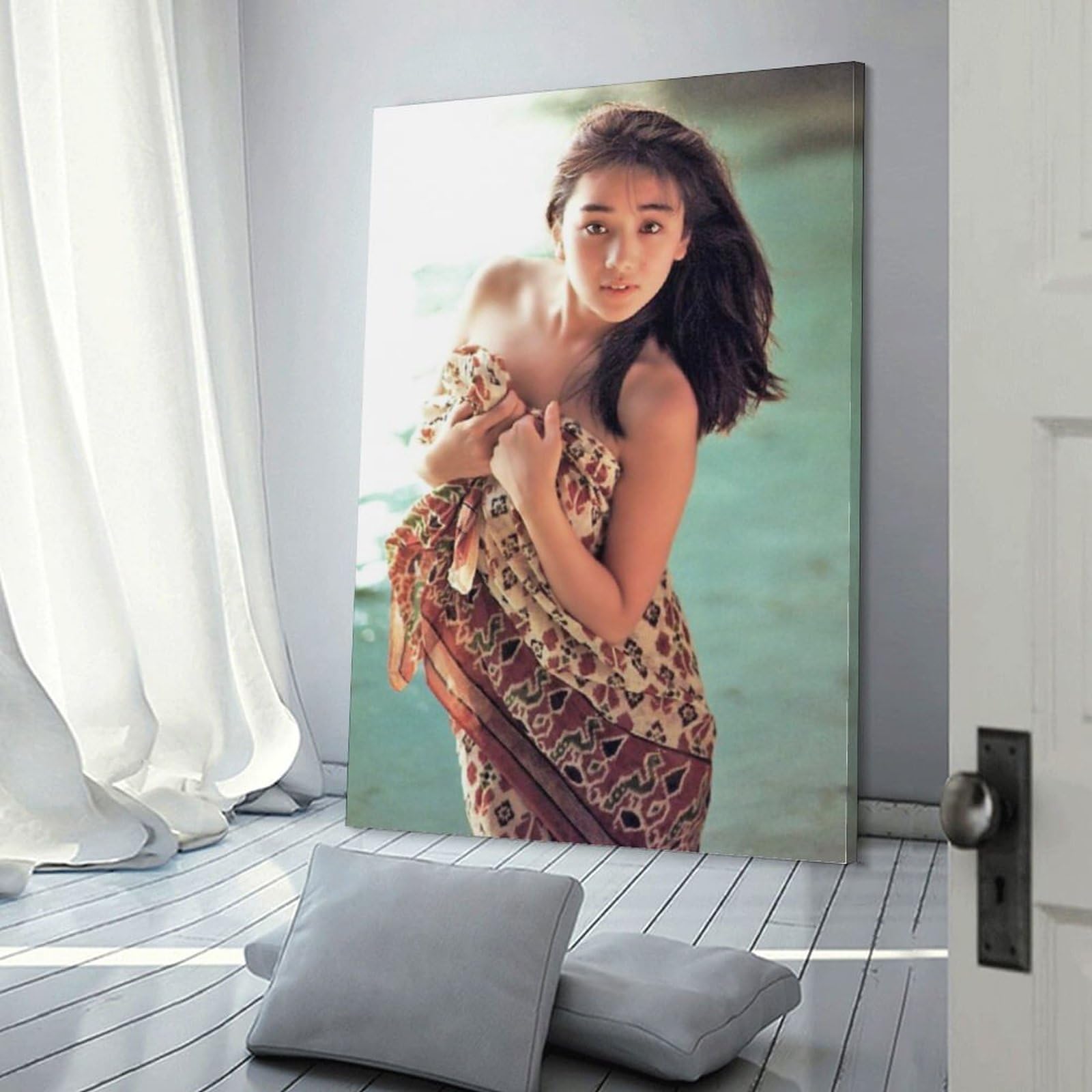 Amazon.co.jp: 西田ひかる写真ビキニセクシーポスター絵画 オフィス 