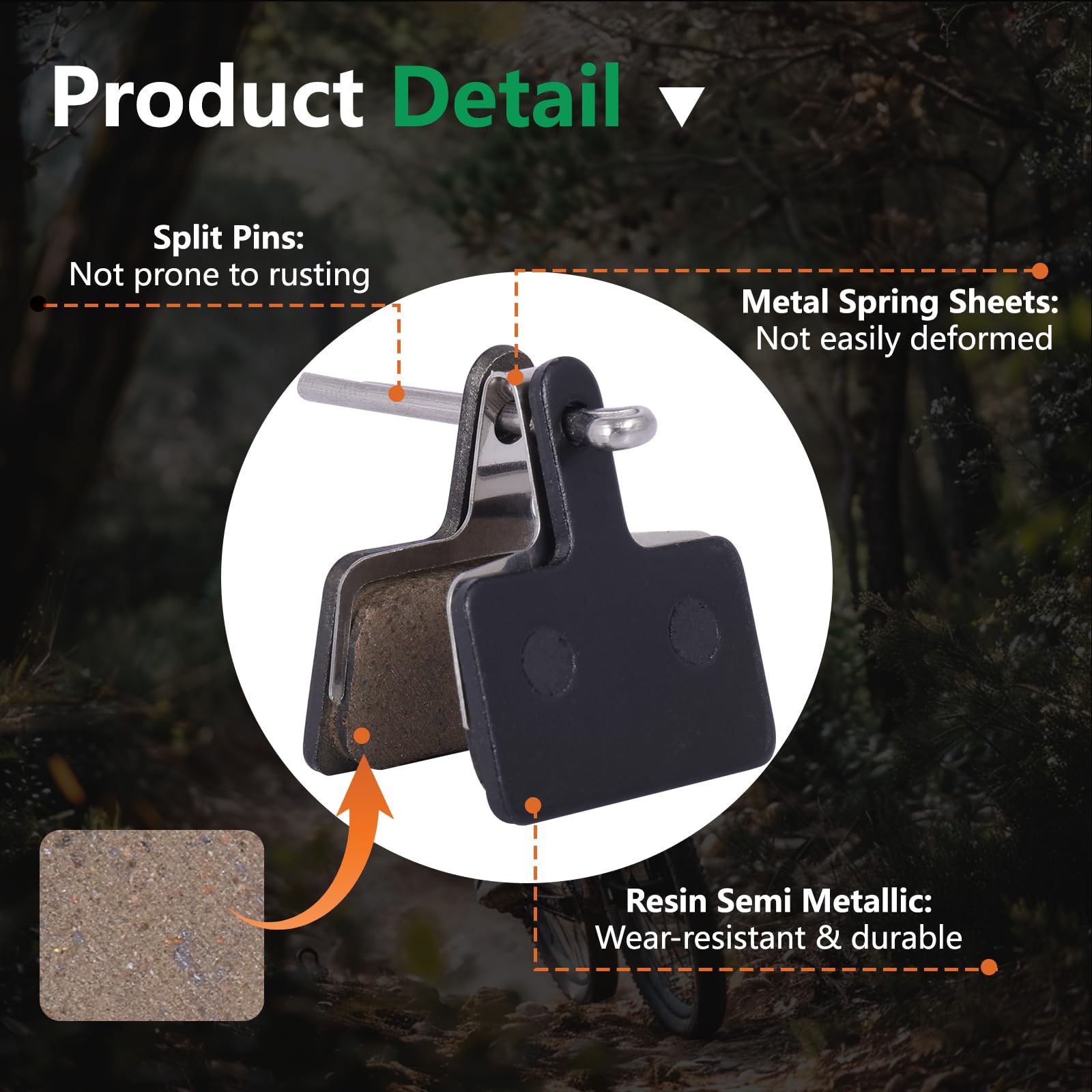 Differenze Tra Pastiglie Freno MTB Organiche Metalliche Semimetalliche E Sinterizzate - Foto 5