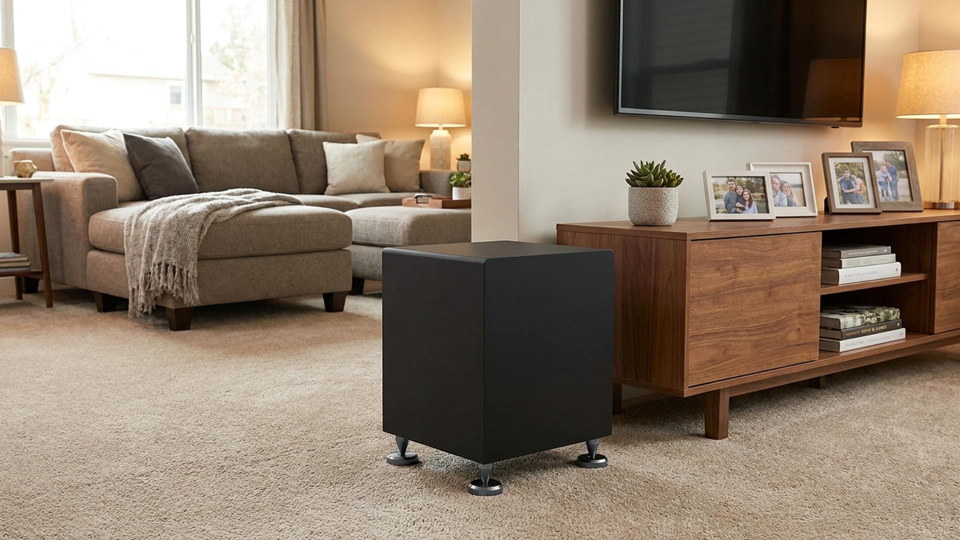 PrecisionGeek Kolce głośnikowe M6 z podkładkami izolacyjnymi 20 mm, zestaw 4 kolców + 4 podkładki, anodowane aluminium, szare, głośniki HiFi, stojaki AV, subwoofery i sprzęt audio, nóżki