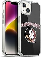 Vista 306 de Oficial Universidad Estatal de Florida FSU Soft Gel Case para iPhone de Apple 7 Plus/iPhone 8 Plus, Banner