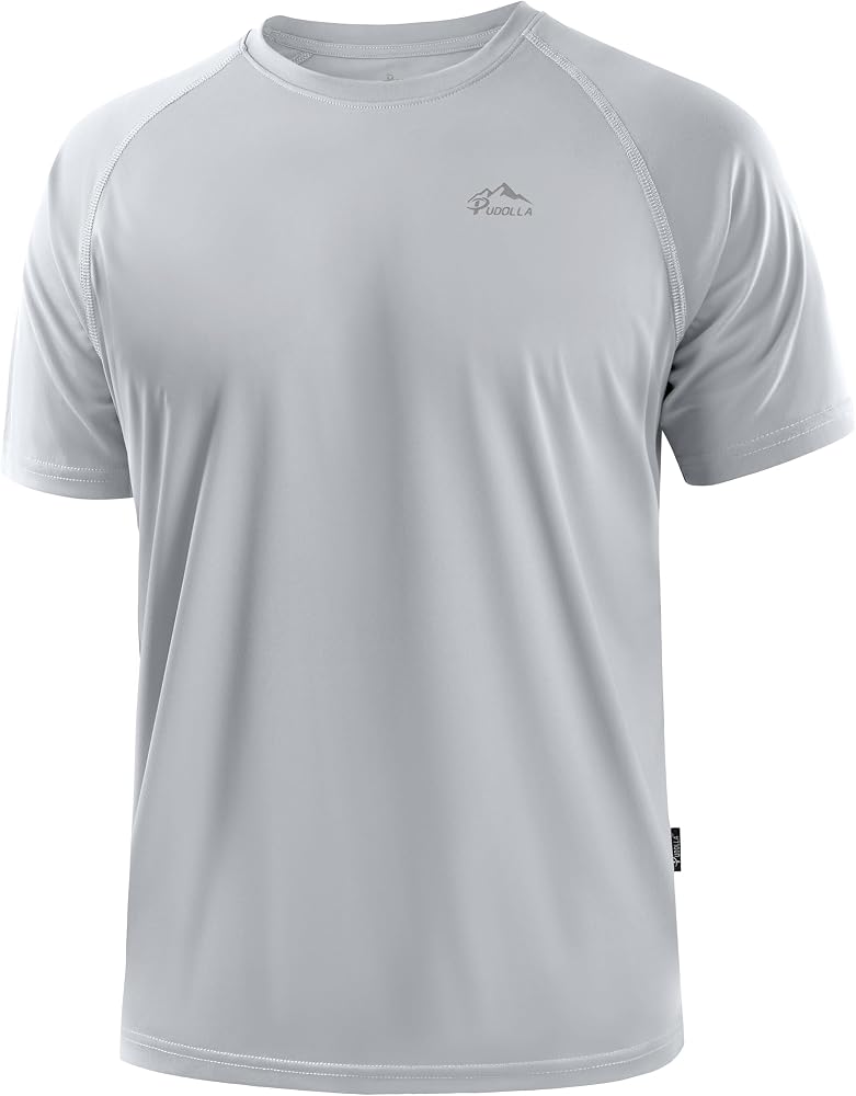 Pudolla Short Sleeve Rashguard Swim Shirt