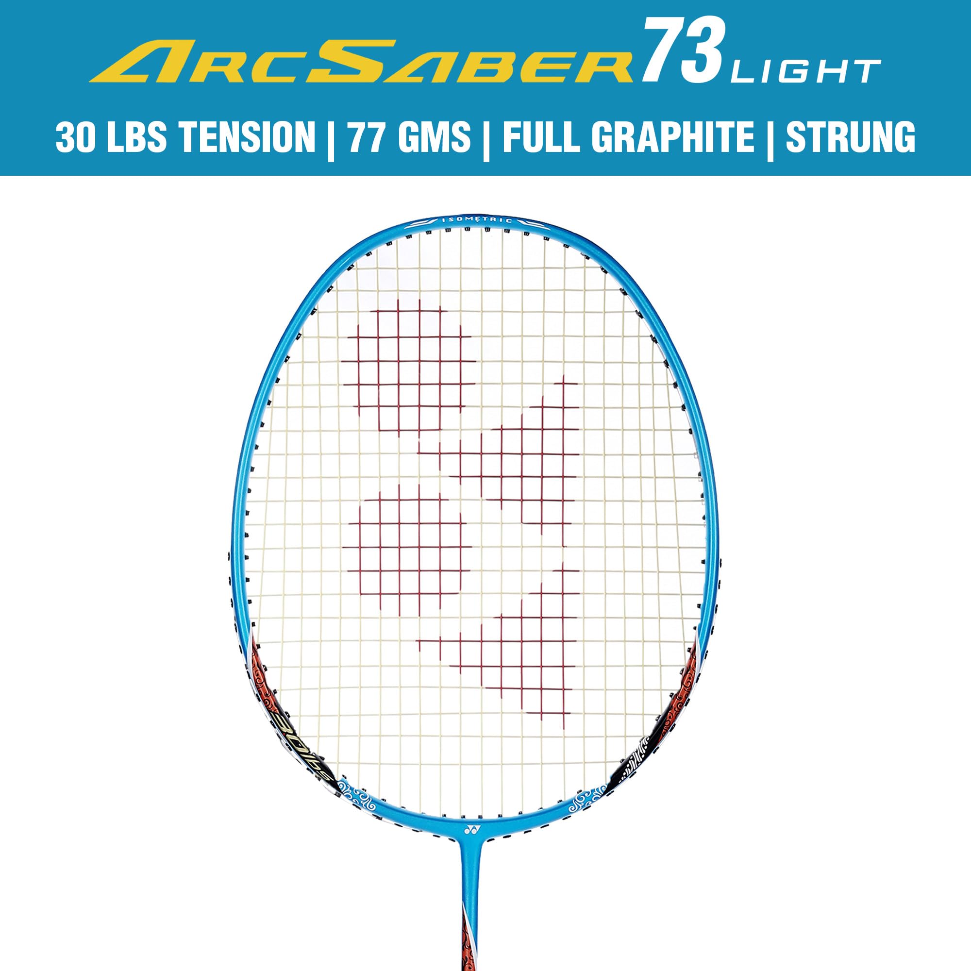 Yonex Carbon Graphit Badmintonschläger Arcsaber 73Light Turquoise G4 5U