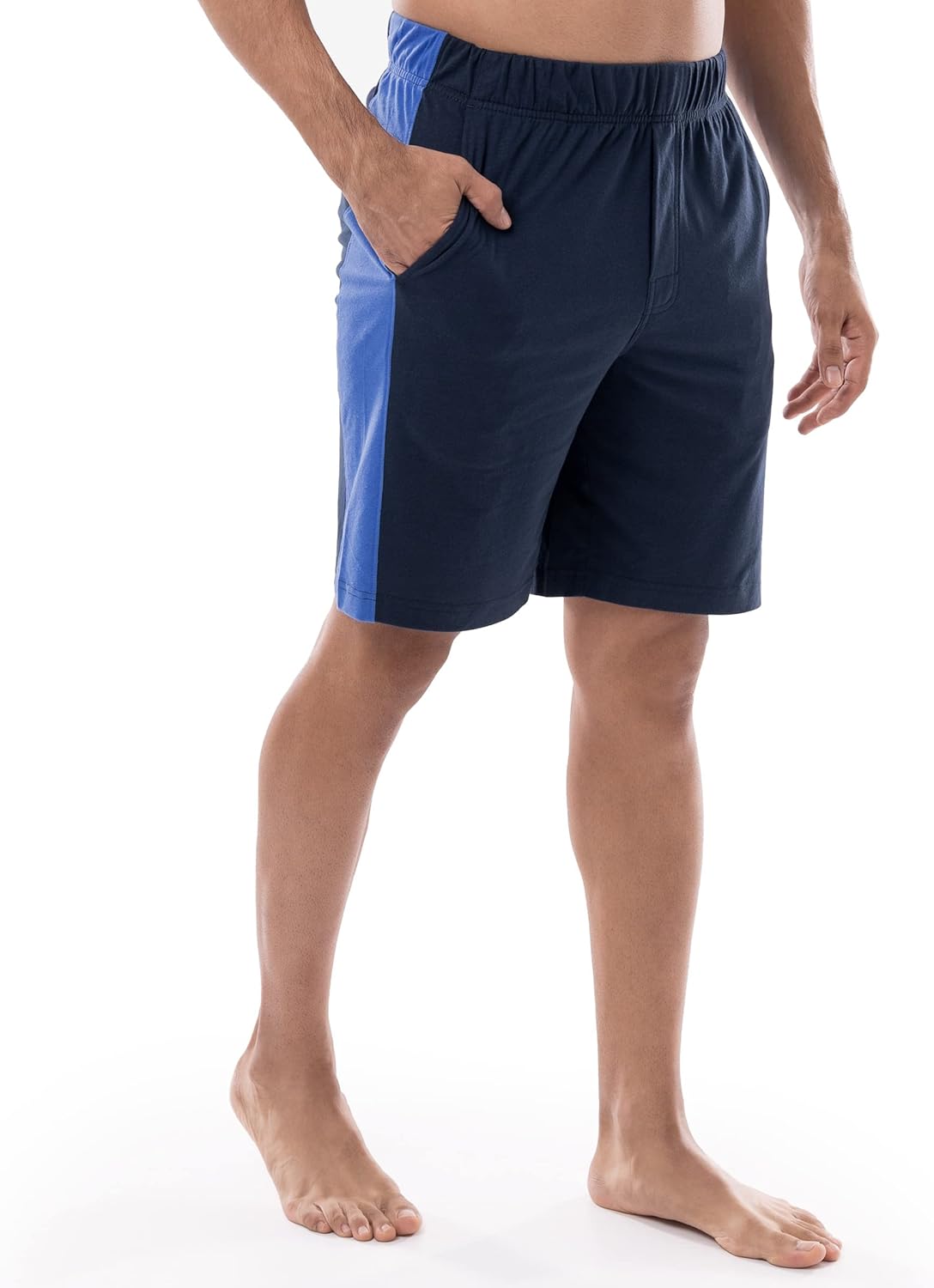 Izod Mens Cotton Polyester Jersey Sueded Jam Sleep Lounge Short - Image 5