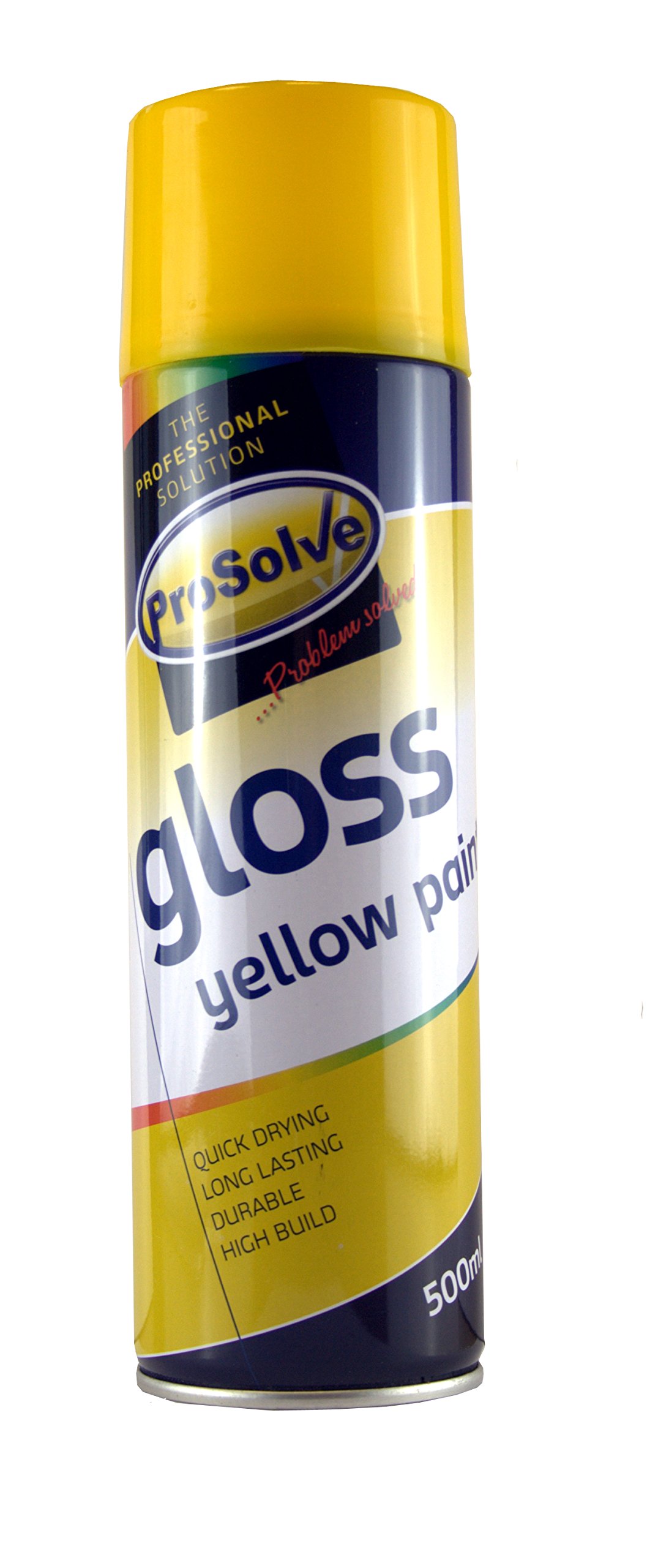 ProSolve Gloss Spray Paint Yellow - 500ml