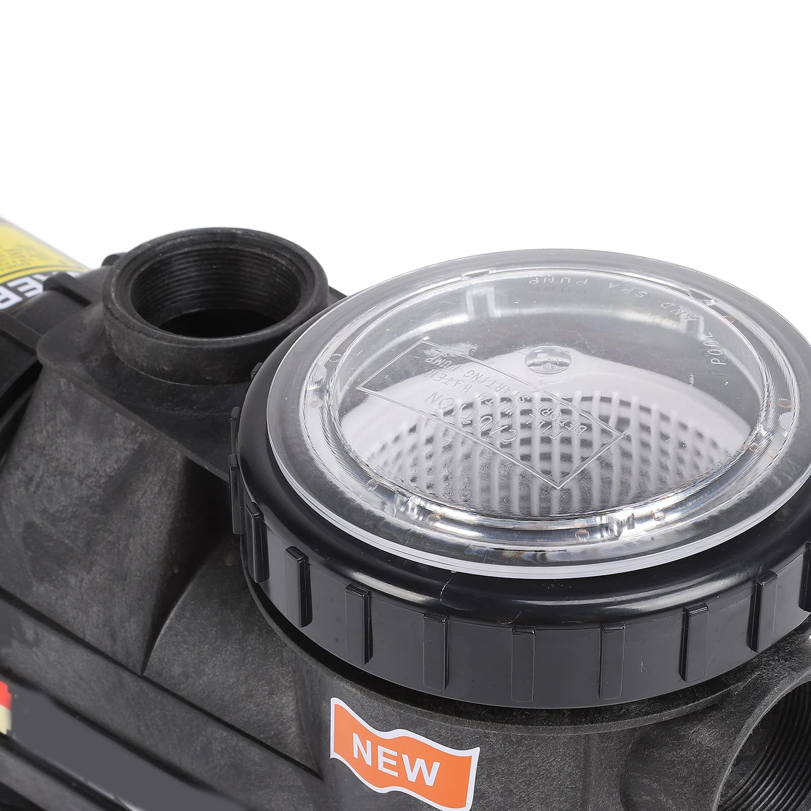KUIDAMOS Bomba de Agua de Poco Ruido 1.5KW para Piscina y SPA con Plástico Duradero y Aleación de Aluminio