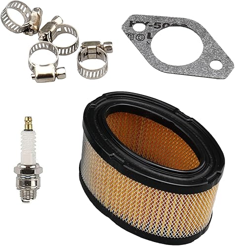 Miniatura 7 de 640152 Carburador con filtro de aire 33268/bujía/línea de combustible para Tecumseh HM80 HM90 HM100 640023 640051 640140 640152 640152A 8-10 HP