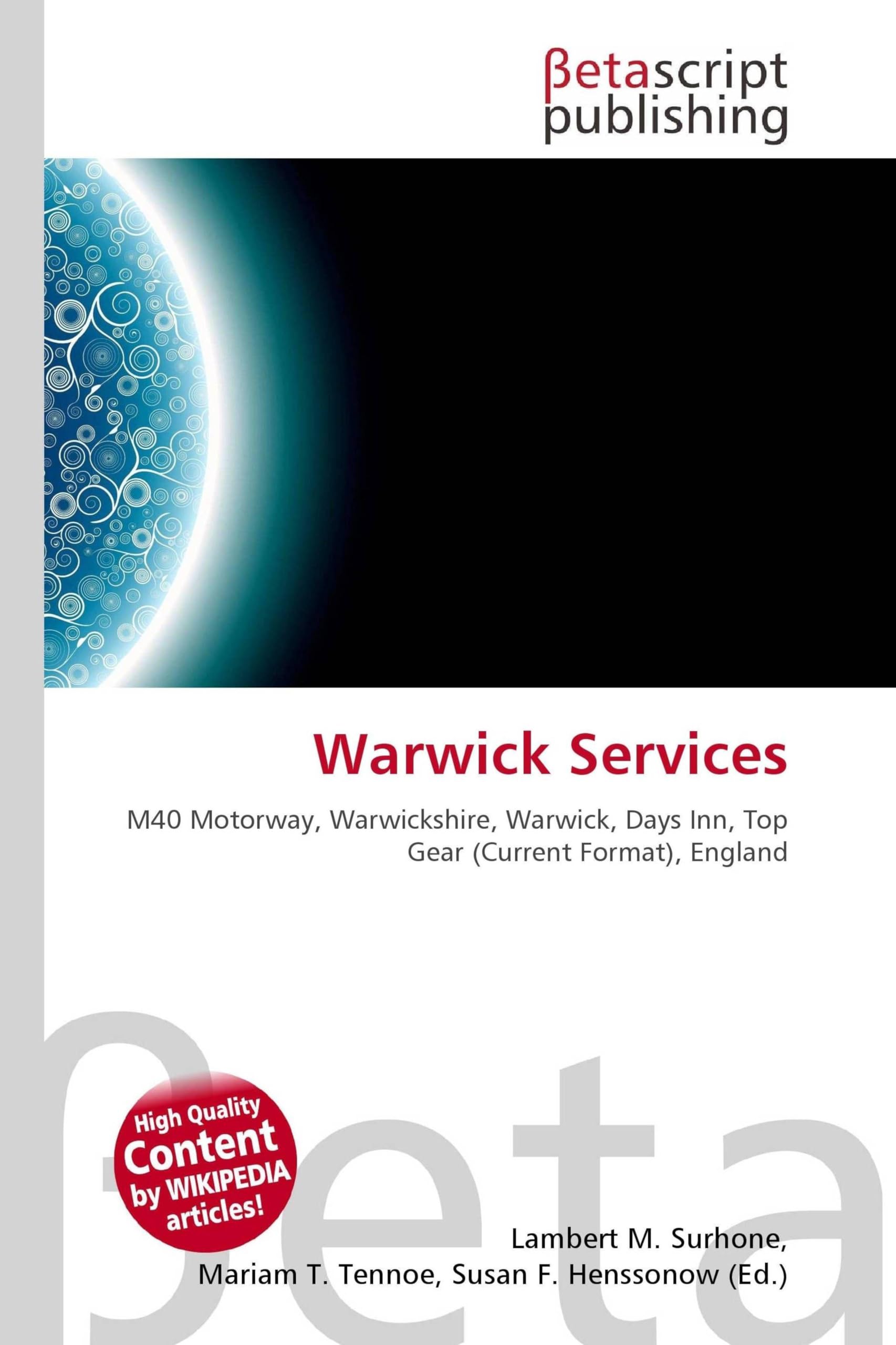 M40 Motorway Warwick Services guide vintage Days Inn et Top Gear Angleterre