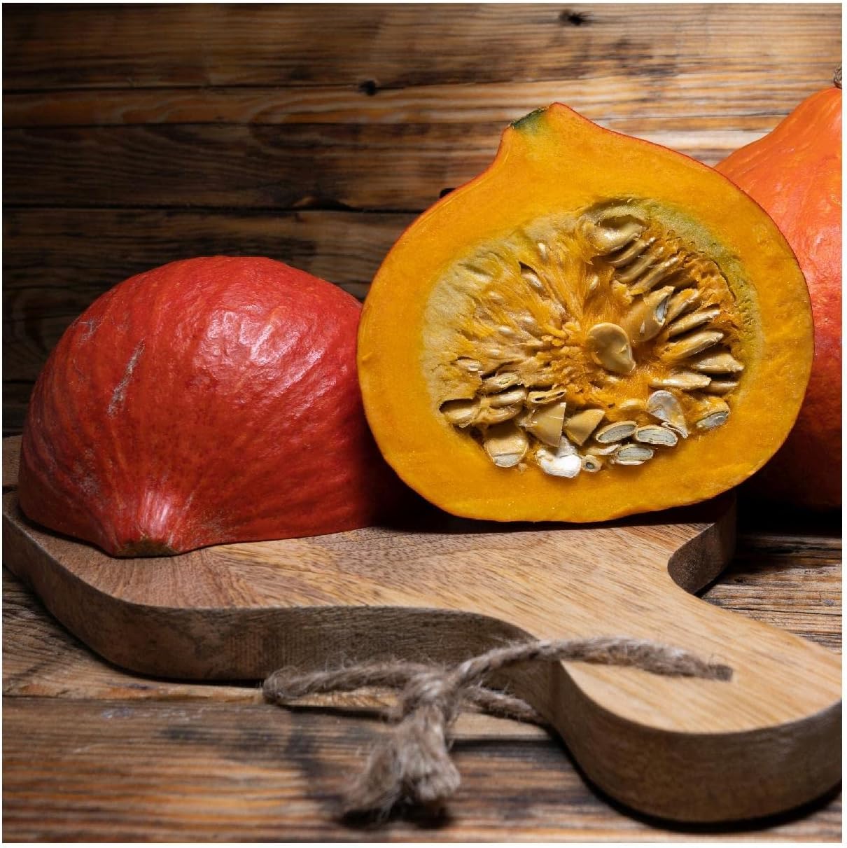 Everwilde Farms - 1/4 Lb Organic Hubbard Golden Winter Squash Seeds - Gold Vault