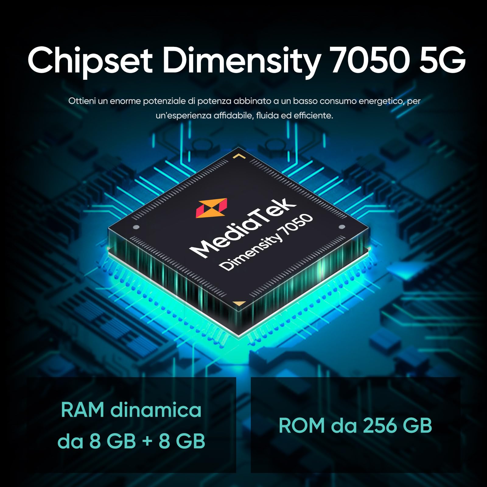 realme 12+ 5G Smartphone 8+256 GB con NFC, doppia scheda SIM, Chipset Dimensity 7050 5G, Display AMOLED fino a 120 Hz, Smart Touch antipioggia, SUPERVOOC fino a 67W, Verde (senza adattatore)