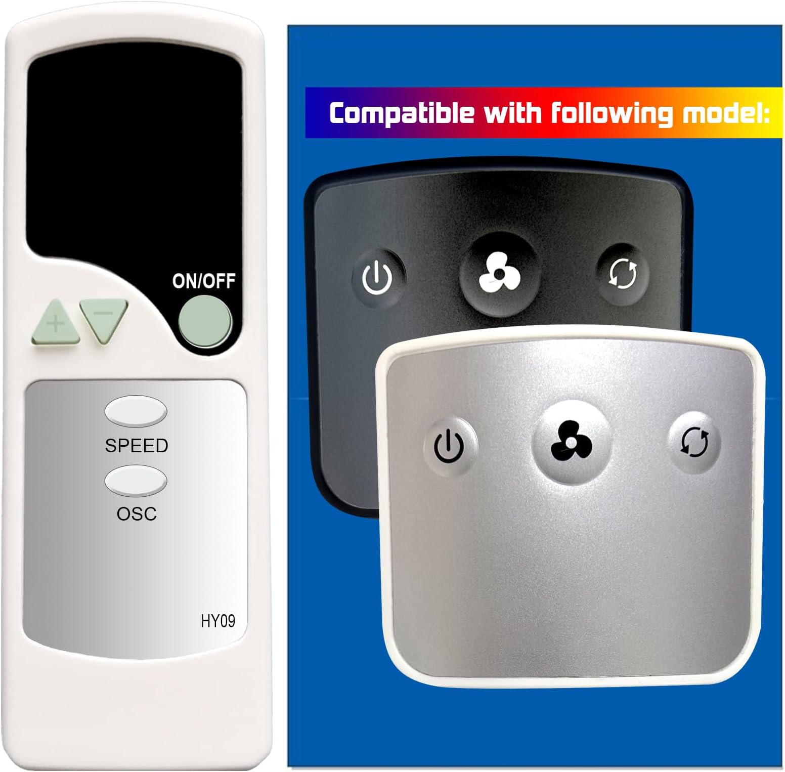Replacement Remote Control for Honeywell Tower Fan HYF260W HYF260B HYF290B Series HYF260WCV1 HYF260BV2 HYF260WC HYF290W HYF260BE HYF290BE HYF260BC HYF290BC HYF290BCM1 HYF260 HYF290 HYF260E HYF290E