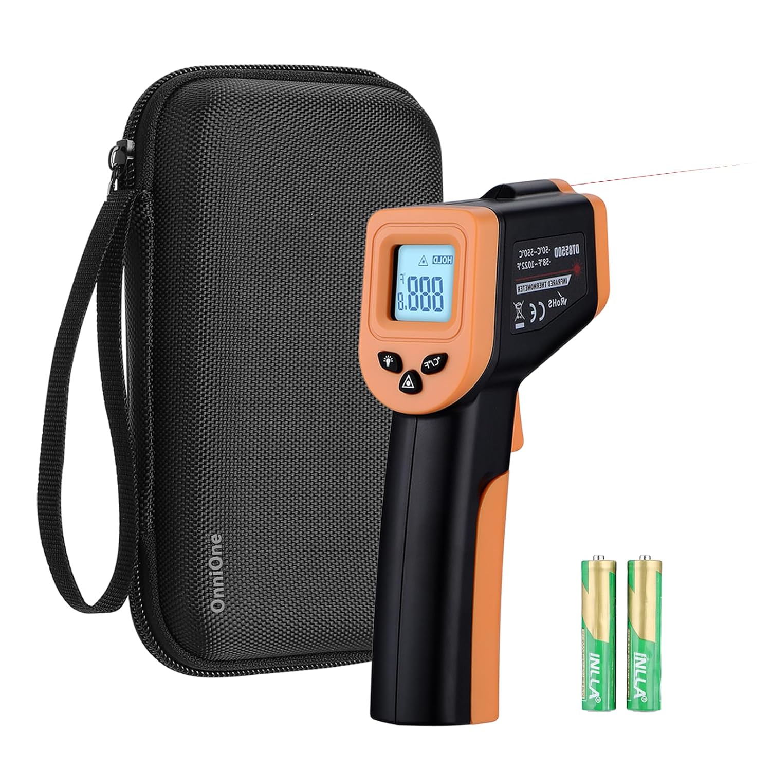 OnniOne Infrared Thermometer Temperature Gun 58℉1022