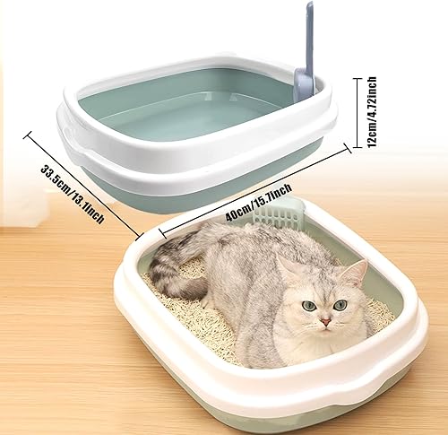 Miniatura 3 de Kit de iniciación para gatitos, juego de 15 piezas de artículos esenciales para gatos, incluye caja de arena, juguetes, collares, almohadilla para