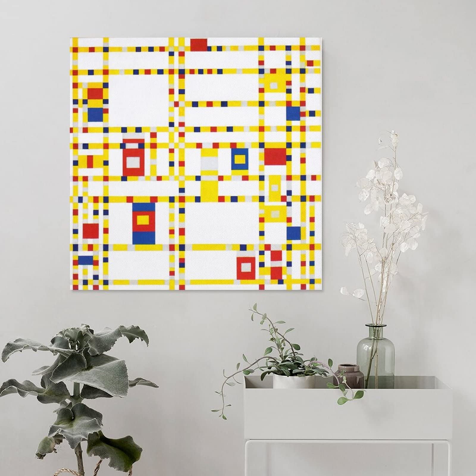 ピート・モンドリアン、『橋と農夫のみえる風景』、希少な画集より｜美術品