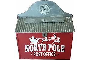Vintage Style North Pole Post Box