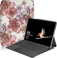 Vista 11 de Funda para Surface Go 4 2023 /Go 3 2021 /Go 2 2020 /Surface Go 2018, funda inteligente de piel delgada con soporte para lápiz para Microsoft Surface