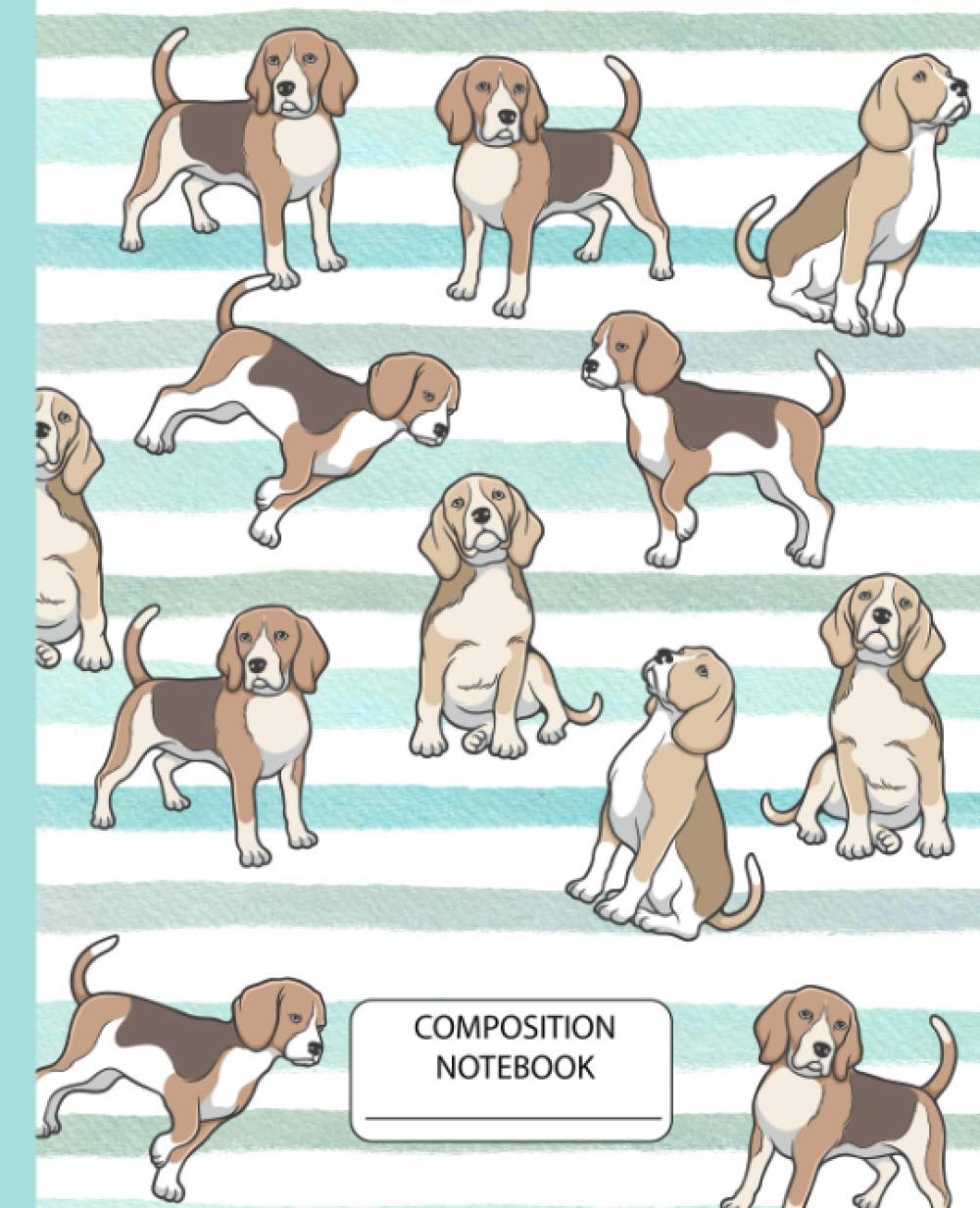 Beagel Composition Notebook. Wide Ruled. Wide Blank Lined Workbook for Kids Home School College for writing notes.: Beagel Lover Gift.