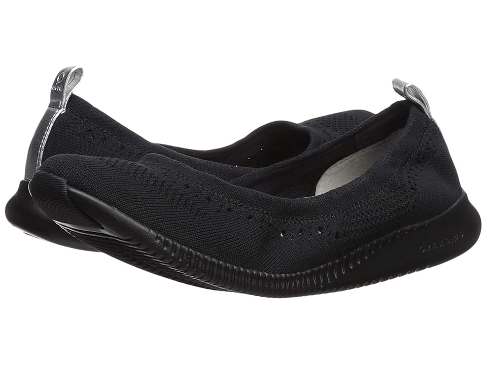 

Cole Haan 2.Zerogrand Stitchlite Ballet (Black Knit/Ivory) Women's Shoes