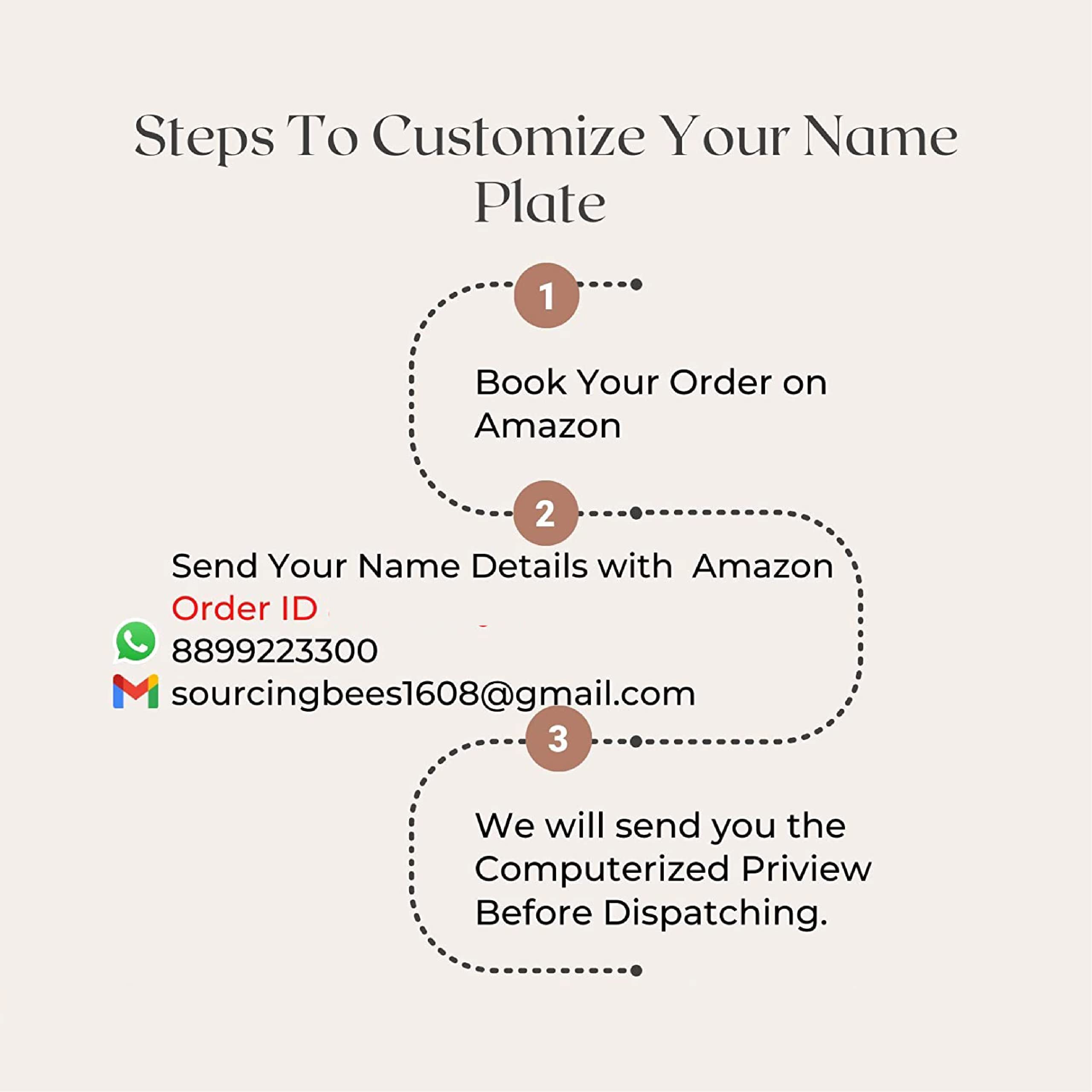 MustHome | Name plate for home entrance | Name plate | Acrylic Laser Cut House | Door name plates | Name Plate For Home, Office & Outdoor Entrance | 15X30 cm | Black | Pack of 1 2