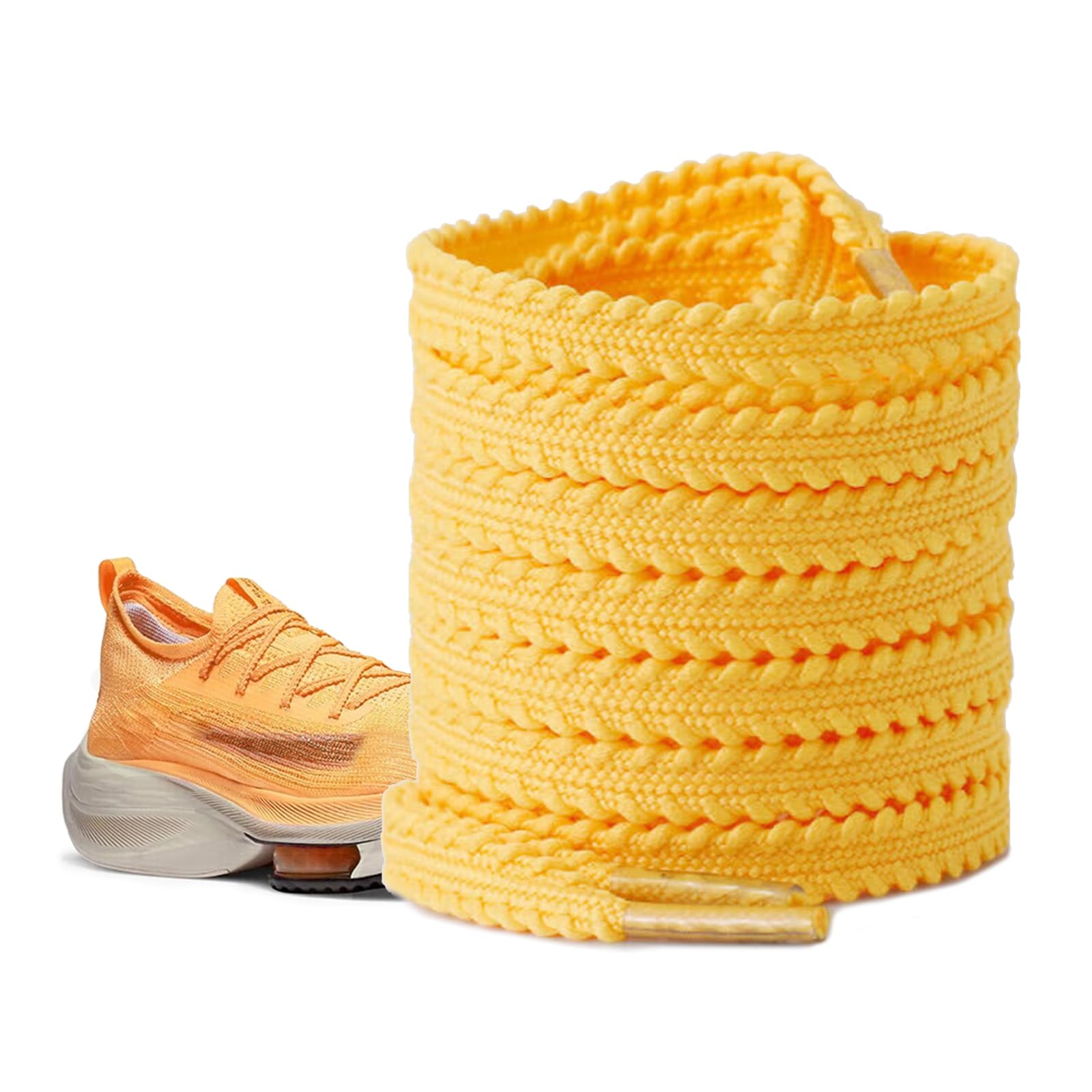 UamGlsob Running Shoe Laces for Nike AlphaFly 3 Sneakers, Athletic Shoelaces Replacement for Vaporfly 3 Trainers Men Women