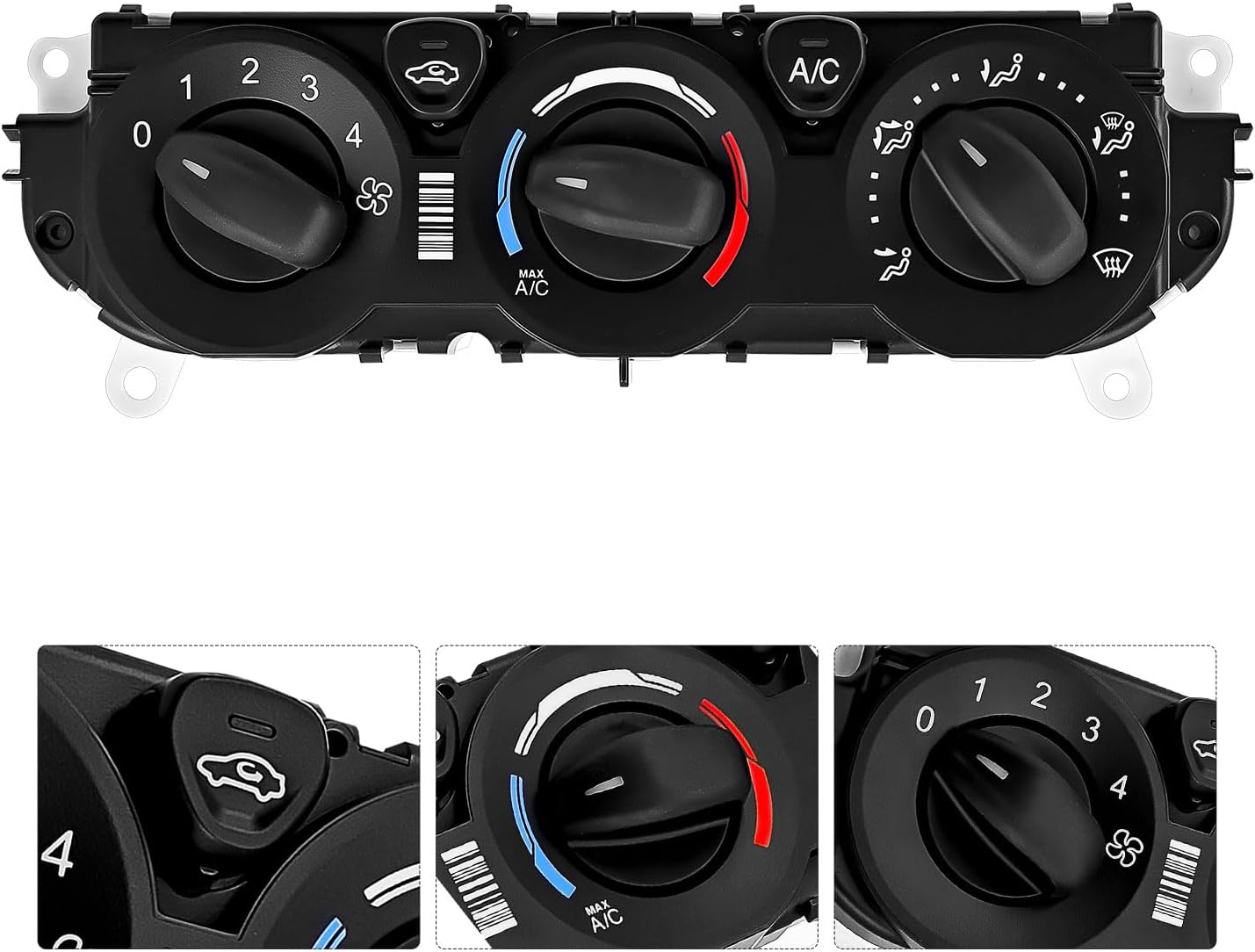 A/C Heater Climate Control Module Replacement for Ford Transit 150 250 350 350HD 2015-2019, CK4Z-19980-A CK4Z-19980-B