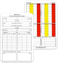 Football Referee Card 100 Pieces