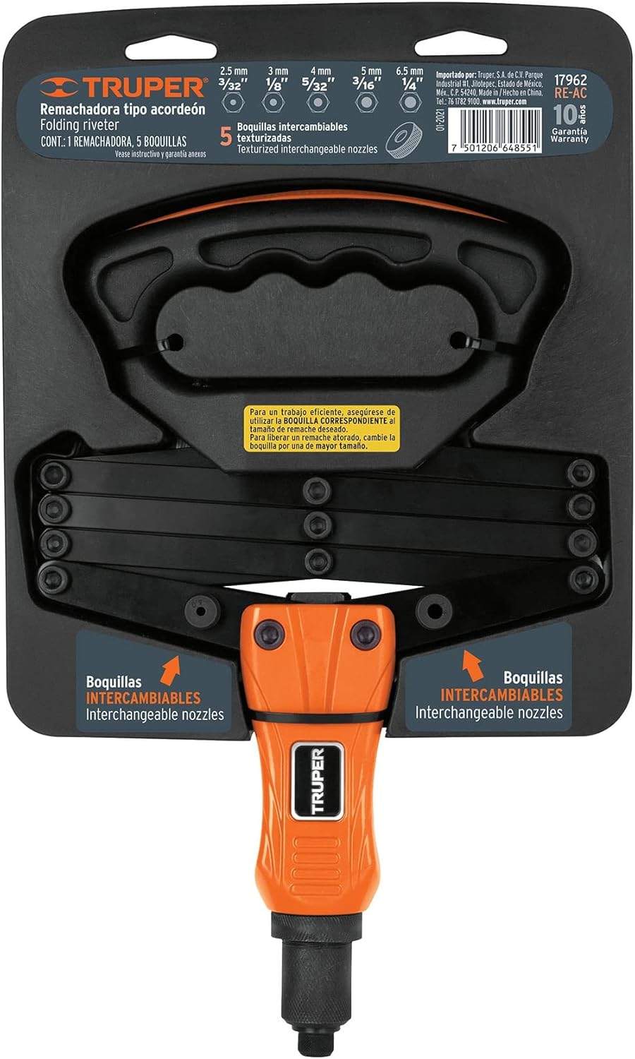 TRUPER RE-AC Folding Riveter