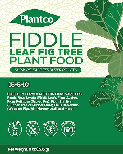 Miniatura 4 de Fiddle Leaf Fig Tree Plant Food - Fertilizer Granules Feed Continuously for 6 Months | NPK 15-5-10 Slow-Release Fertilizer for Potted Fig Leaf and