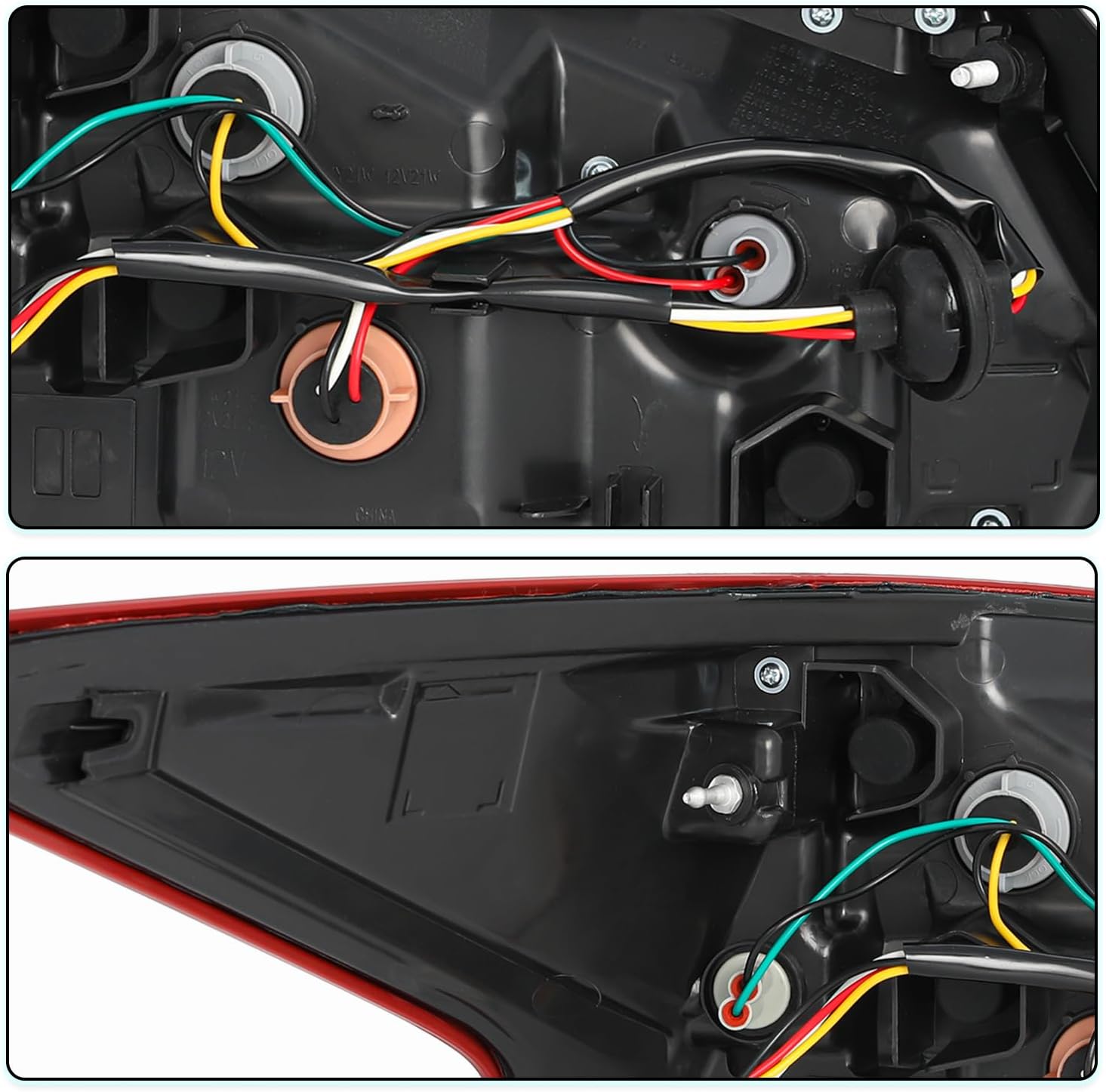 Passenger Side Tail Light Assembly Compatible with 2016 2017 2018 Nissan Altima Taillights Rear Taillamp Brake Light Bulbs Included