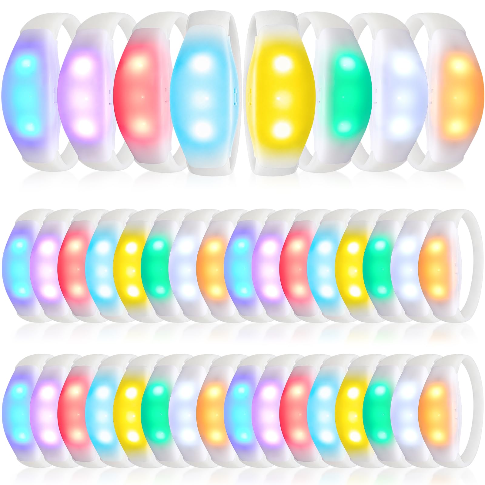 JellyArch Soundaktivierte LED-Armbänder