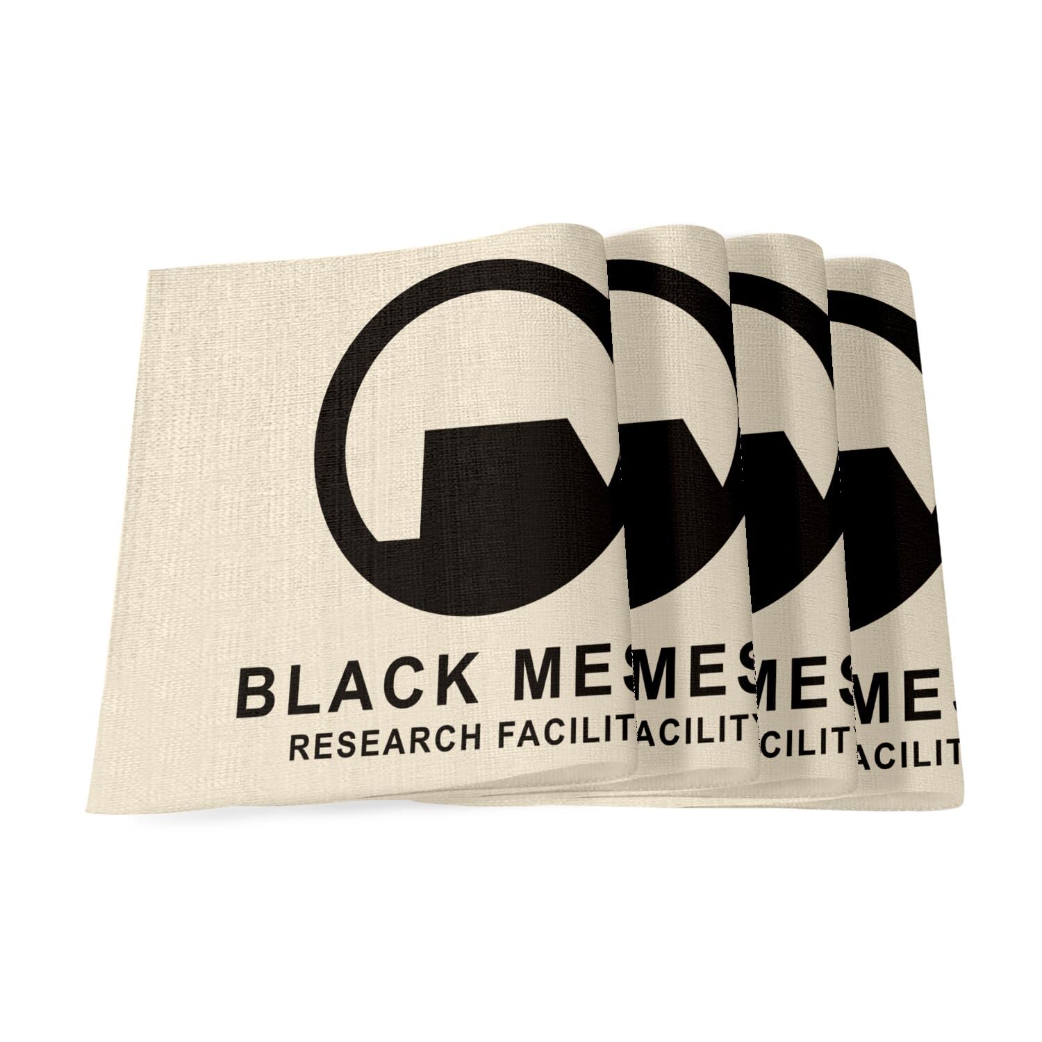Sets de table en lin Black Mesa grand format pour protéger votre table avec style