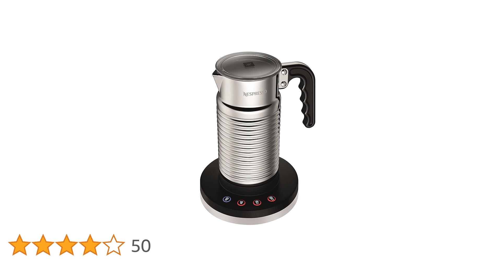 Amazon.co.jp: ネスプレッソ エアロチーノ4 ミルク加熱泡立て器