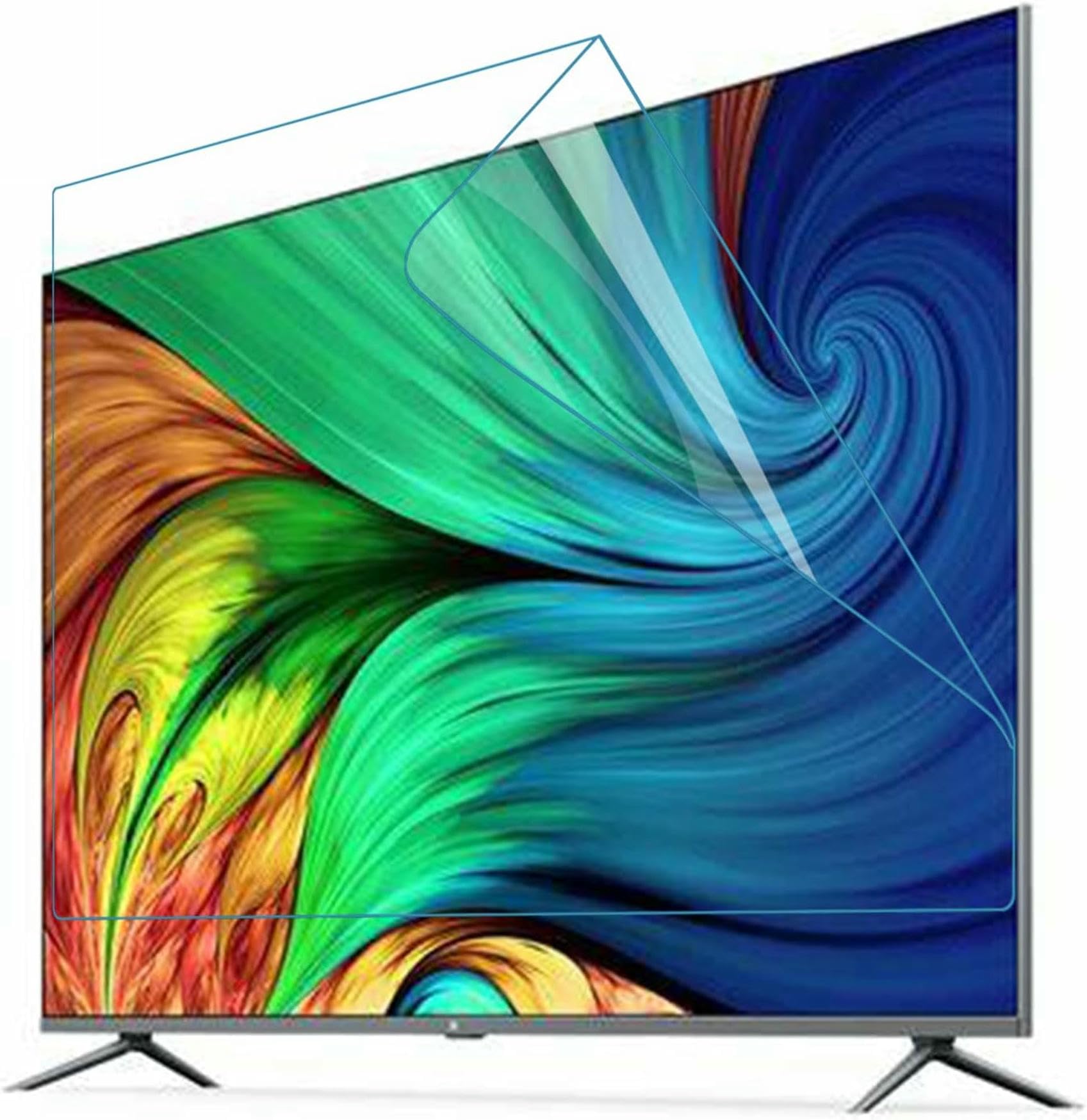 Filtre anti-blu-ray TV 50" mat pour bloquer les reflets gênants